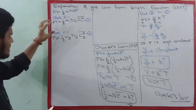 Explanation of Gas Laws from kinetic theory of gases || Chapter - 03 | Gases | Lecture - 11 смотреть онлайн