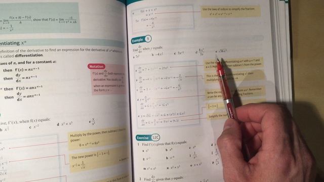 68. Differentiation, how to do it Chapter 12 sections 3, 4 and 5 Edexcel Pure AS Level Maths смотреть онлайн