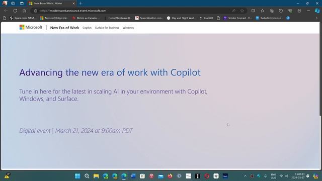 Microsoft New Era of Work event scheduled March 21st should be quite interesting смотреть онлайн