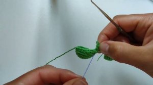 Лягушка в стиле Kawaii. МК по вязанию крючком.