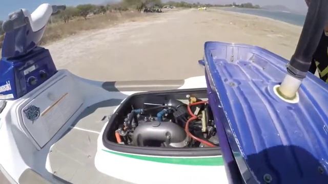 Kawasaki ts tandem sport desembarque y puesta en marcha jet ski Kawasaki ts смотреть онлайн