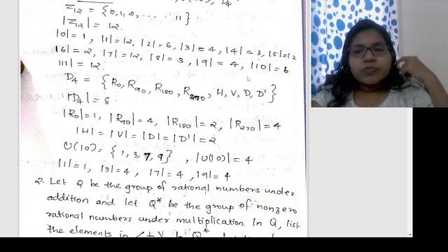 Problems of chapter 3 and 4 Abstract Algebra S5 смотреть онлайн