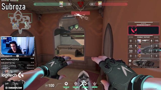 STPeach Does Viper Cosplay! - Valorant Streamer/Funny Moments #19