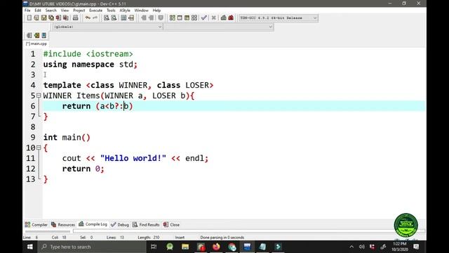 How To Create Function Templates with Multiple Parameters in C++ смотреть онлайн