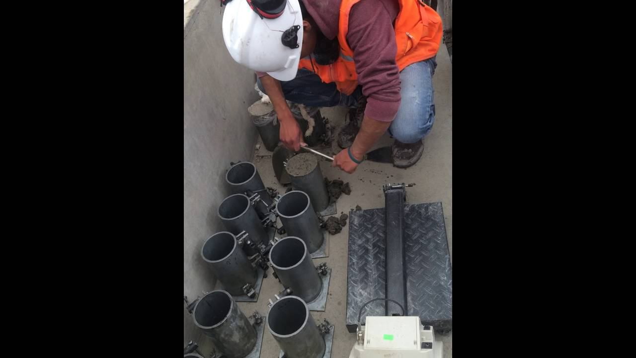 Preparación de PROBETAS 4" x 8" смотреть онлайн