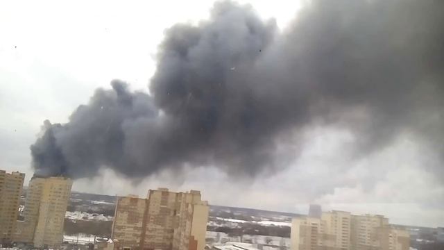 Пожар в Мытищах смотреть онлайн