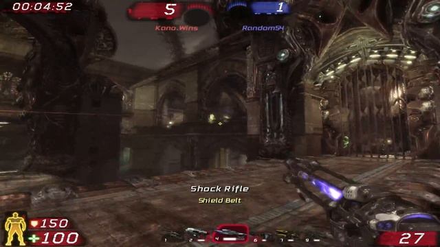 Kano.Wins vs [CQ]Random54 [UT3 DUEL] PC Unreal Tournament 3 смотреть онлайн