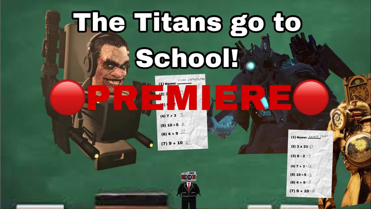 TBS Movie: The Titans go to School! смотреть онлайн
