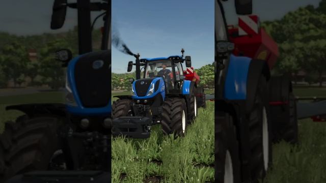 Удобрение поля и работа в Farming Simulator 25 #fs25 #shorts смотреть онлайн