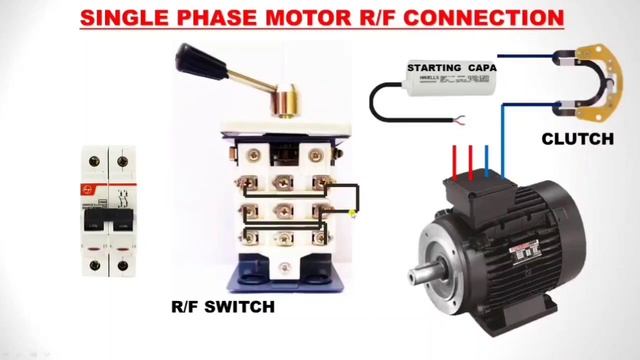 Single Phase Motor Reverse Forward Connection with Changeover Switch! Single Phase Motor Connection смотреть онлайн