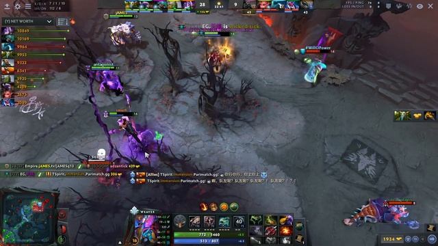 EG.ARTEEZY WEAVER WITH 22 KILLS - DOTA 2 7.27 GAMEPLAY смотреть онлайн