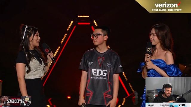 Tarik's reaction to EDG ZMJJKK Interview | EDG vs GIA | VALORANT Champions 2023 смотреть онлайн
