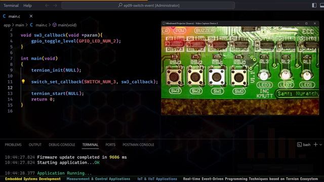 EmbSysDev EP09 Switches and Events (Basics) смотреть онлайн