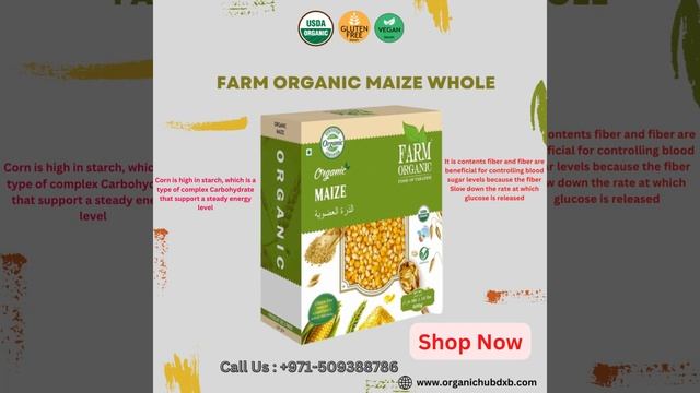 ✅Farm Organic Gluten Free Maize Whole👈 смотреть онлайн
