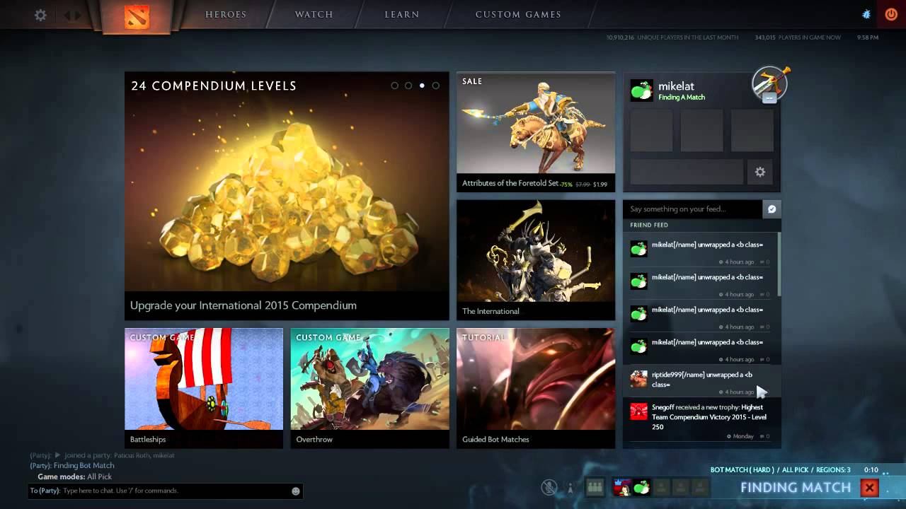 dota 2 custom games "it crashed" - Jun 18th #2 смотреть онлайн