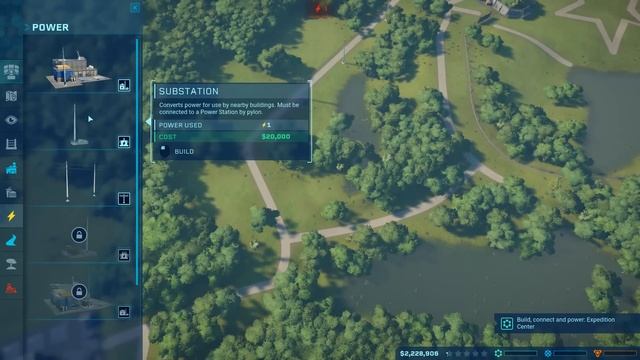 Jurassic World Evolution Build and Connect Power to Expedition Centre смотреть онлайн
