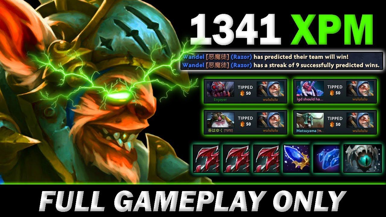 WTF 1341 XPM! 3x DRAGONLANCE build DESTROY 9 win STREAK razor - Full Gameplay Meepo #342 смотреть онлайн