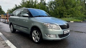 Осмотр Skoda Fabia 2011г 1.6AT