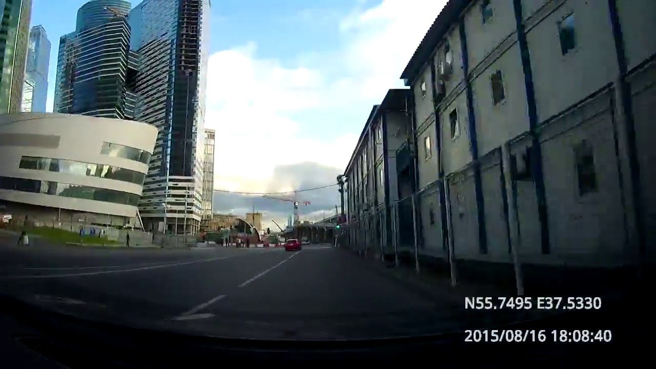 Аэропорт - Хамовники - Гагаринский / Aeroport - Khamovniki - Gagarinskiy 16/08/2015 (timelapse 4x) смотреть онлайн