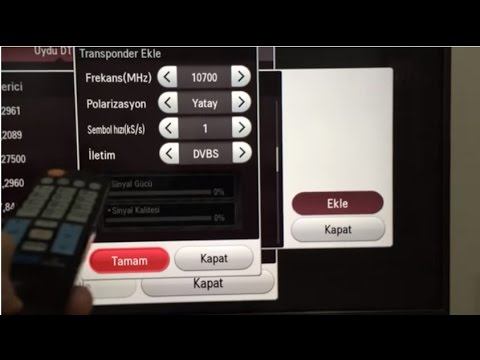 LG led tv tek kanal ekleme смотреть онлайн