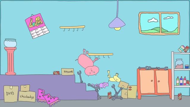 ПРИЛИПУЧИЕ КОТЫ Часть 6 (STICKY CATS Part 6) - ИГРАЕМ Втроем/ ЛИПКИЕ КОТЫ Multiplayer Game смотреть онлайн