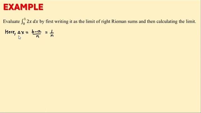 Numerical Integration Using Riemann Sum смотреть онлайн