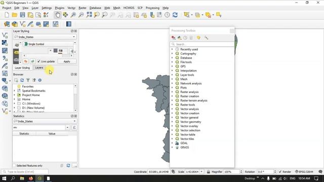 QGIS Tutorials 3: How to Add Panels and Toolbars | Absolute Beginners смотреть онлайн