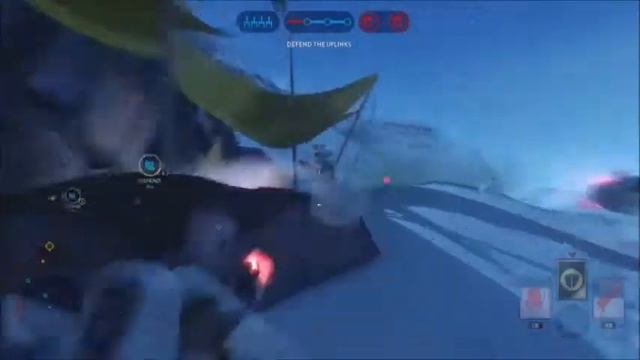 CHICKEN ROBOT THING! - Battlefront Commentary #1 смотреть онлайн