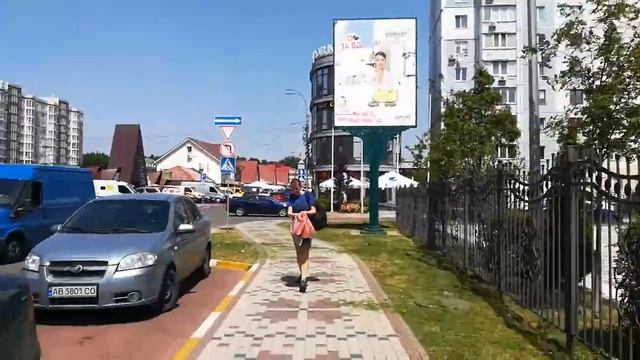 Ирпень. Центр. Ул. З.Алиевой. Школа. Центральный рынок. смотреть онлайн