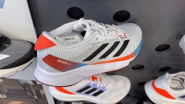 ADIDAS ADIZERO SL (Cloud White/Core Black/Bright Red) - Style Code: ID6924