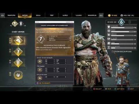 God of War - Blades of Chaos (Chaos Flame max) upgrade смотреть онлайн