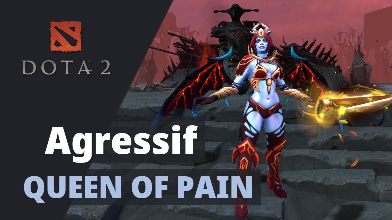Agressif (Rank 101) plays Queen of Pain Dota 2 Full Gameplay смотреть онлайн