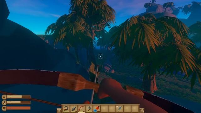 Новый Raft, Часть 6 - Остров-крепость и трусливое отступление смотреть онлайн