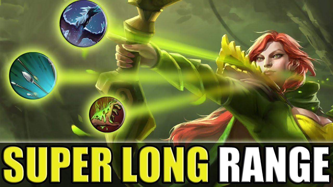 1175 Focus Fire Range [Double 50% Movement Slow] Dota 2 Ability Draft смотреть онлайн