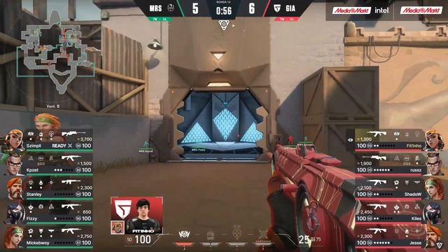 Movistar Riders VS Giants - JORNADA 13 - VALORANT RISING MEDIAMARKT INTEL - SPLIT 2 2022 смотреть онлайн