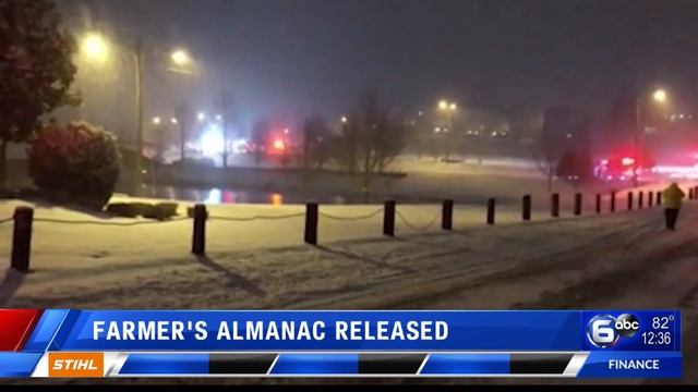 Farmer's Almanac predicts snowy winter смотреть онлайн