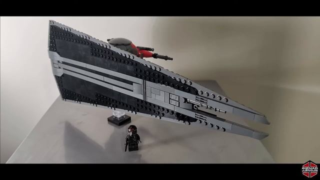 TIE Arrowhead - Star Wars LEGO MOC - TIE fighter line смотреть онлайн