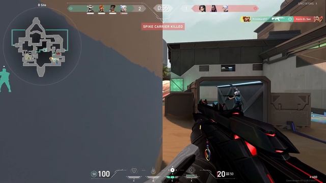 Kuronami Vandal Skin Is AIMBOT - VALORANT смотреть онлайн