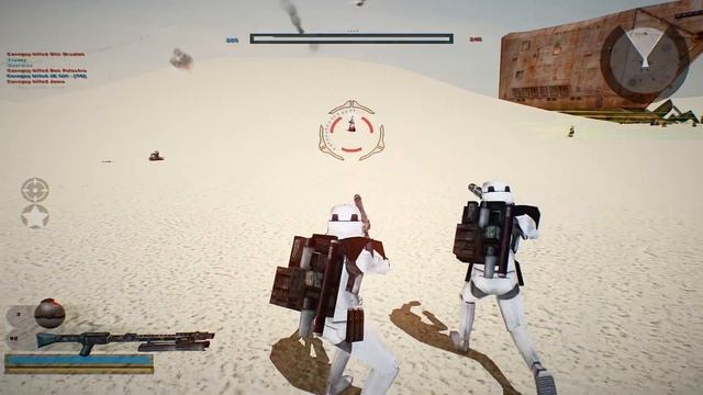 "Close Call" Star Wars Battlefront II Modded (Map: Tatoonie Outpost) смотреть онлайн