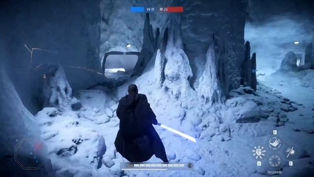 Энакин показывает мощь Светлой Стороны ! Star Wars Battlefront 2 смотреть онлайн