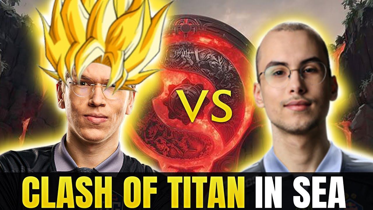 TOPSON invoker vs YURAGI ember spirit - 1 vs 1 at middle lane смотреть онлайн