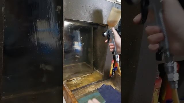 Air GreenMini Spray Gun MINI888 Spray Paint Test смотреть онлайн