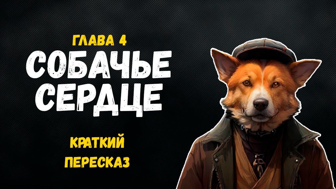Собачье сердце. Булгаков М.А. Глава 4. Краткое содержание смотреть онлайн