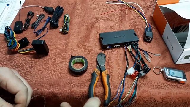 Lada Granta FL 2021. Подключаю ЦЗ по новой схеме. Сигнализация StarLine A93 2can2lin с автозапуском.