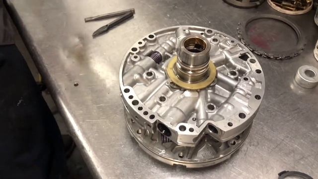 4L60E pump build and machining the pump and air test смотреть онлайн