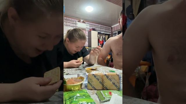 Распаковка сухой паек армейский смотреть онлайн