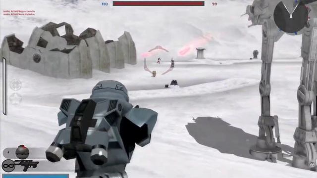 Star Wars Battlefront 2 (2005) Gameplay - Hoth, Conquest, Galactic Civil War, Empire смотреть онлайн