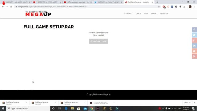 How to download valorant before the release | طريقة تحميل فالورانت قبل اطلاق اللعبة الرسمي смотреть онлайн