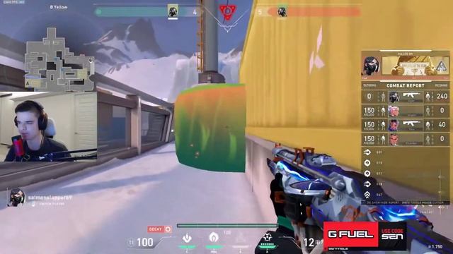 SEN Sick JETT ICEBOX VALORANT RANKED GAMEPLAY [Full Match VOD] смотреть онлайн