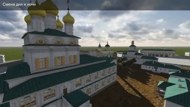 Виртуальная реконструкция Страстной площади 1830 год... смотреть онлайн